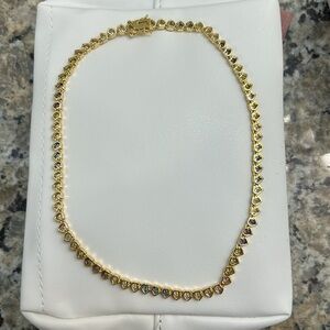 Pastel Rainbow Tennis Necklace